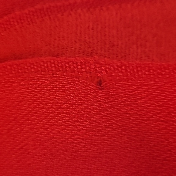 PASHMINA Silk Pashmina Red Paisley Fringe Valentine's Shawl Wrap - Picture 3 of 11